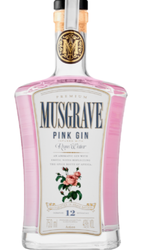 MUSGRAVE Rose Water Gin 750ml - Together Store South Africa
