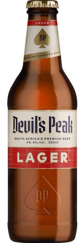 DEVIL'S PEAK Lager 330ml (24s) - Together Store South Africa