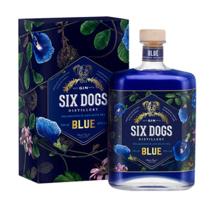 SIX DOGS Blue Gin 750ml - Together Store South Africa